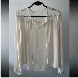 Forever21 cream blouse
